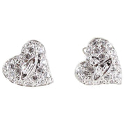 Vivienne Westwood Silver Tiny Diamante Earrings
