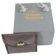 Vivienne Westwood Silver Valentina Drop Earrings