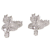 Vivienne Westwood Silver Valentina Stud Earrings