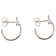 Vivienne Westwood Silver Vera Hoop Earrings