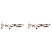 Vivienne Westwood Silver Zoia Earrings